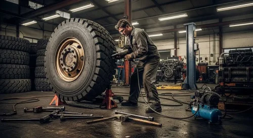 Equipment Tires Repair